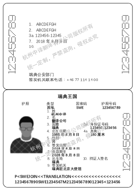 瑞典護(hù)照翻譯,杭州護(hù)照翻譯公司.png